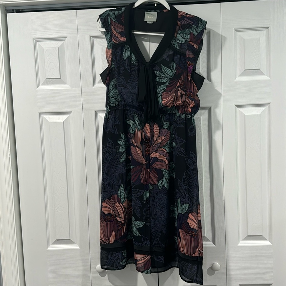 Anthropologie Maeve floral dress - size L